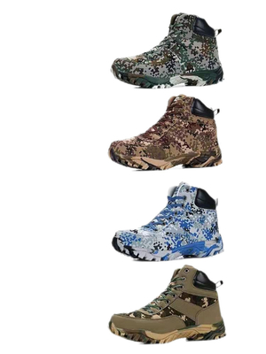 36-46 Cotton Anti Puncture Boots Anti Smashing Padded Military Warm Boots
