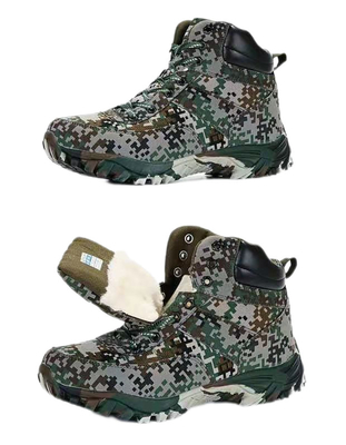 36-46 Cotton Anti Puncture Boots Anti Smashing Padded Military Warm Boots
