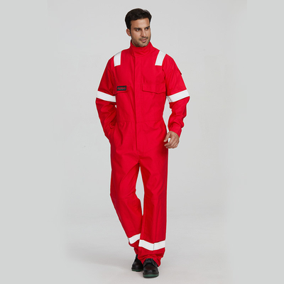 Flame Retardant Coverall Workwear Coverall Working Uniform Full Cotton Customizable