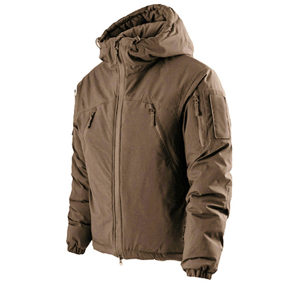 3XL Polyester Padded Tactical Military Camo Jacket Multicam Cold Resistant
