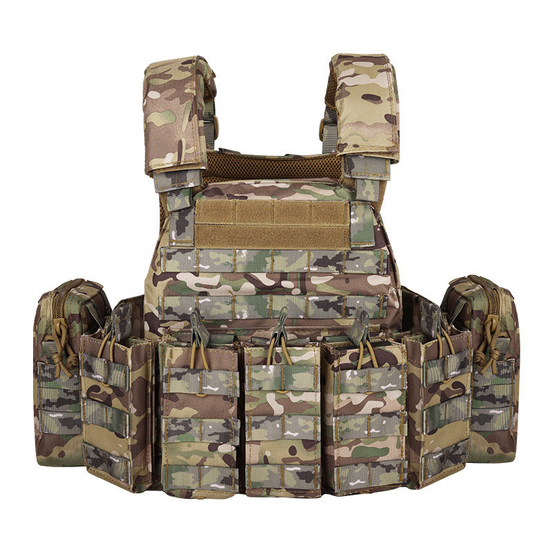 Military CP Camouflage Amphibious Breathable Waterproof Tactical Armor Vest